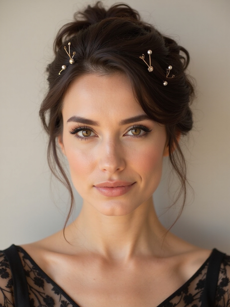 essential half up hairstyle tools
