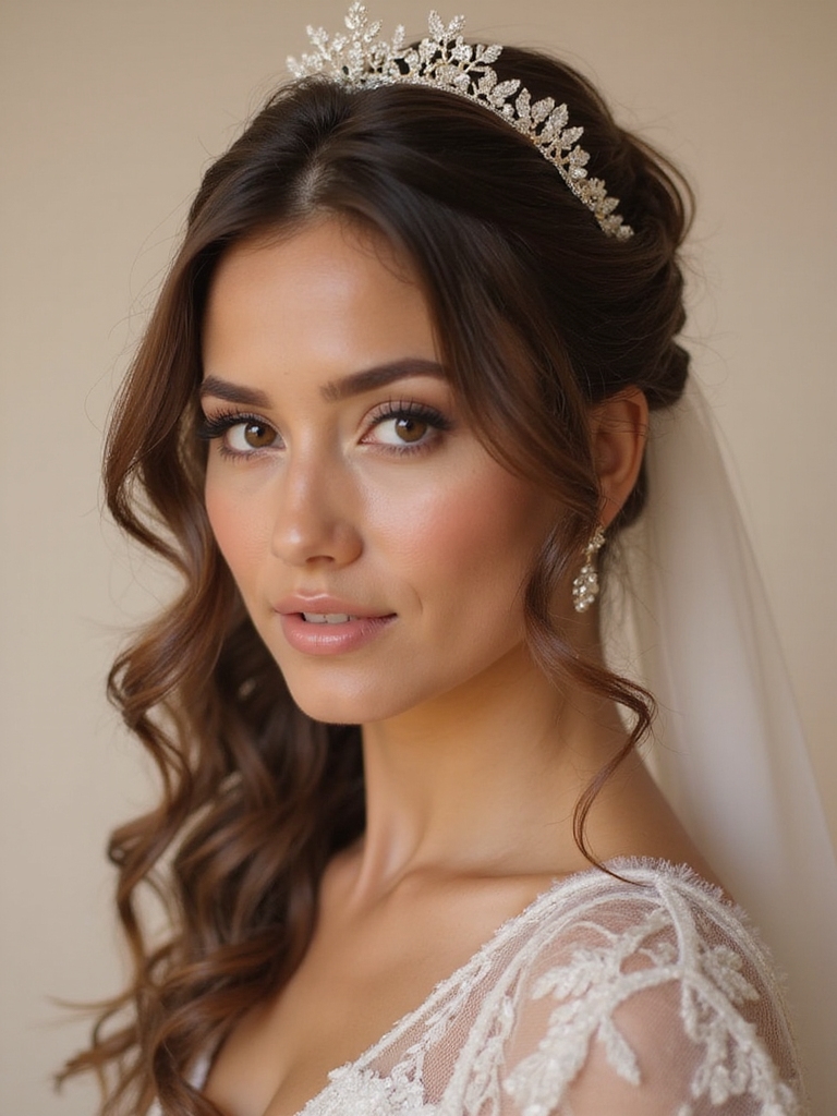 ethereal boho braided crown