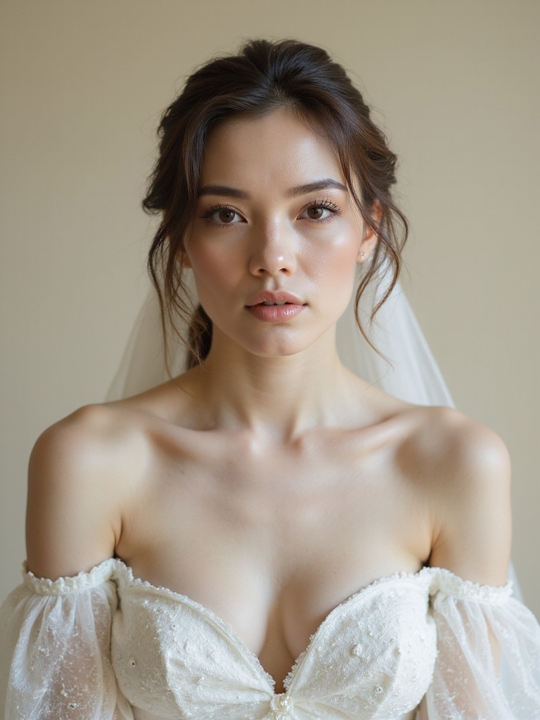 ethereal ghostly bride makeup