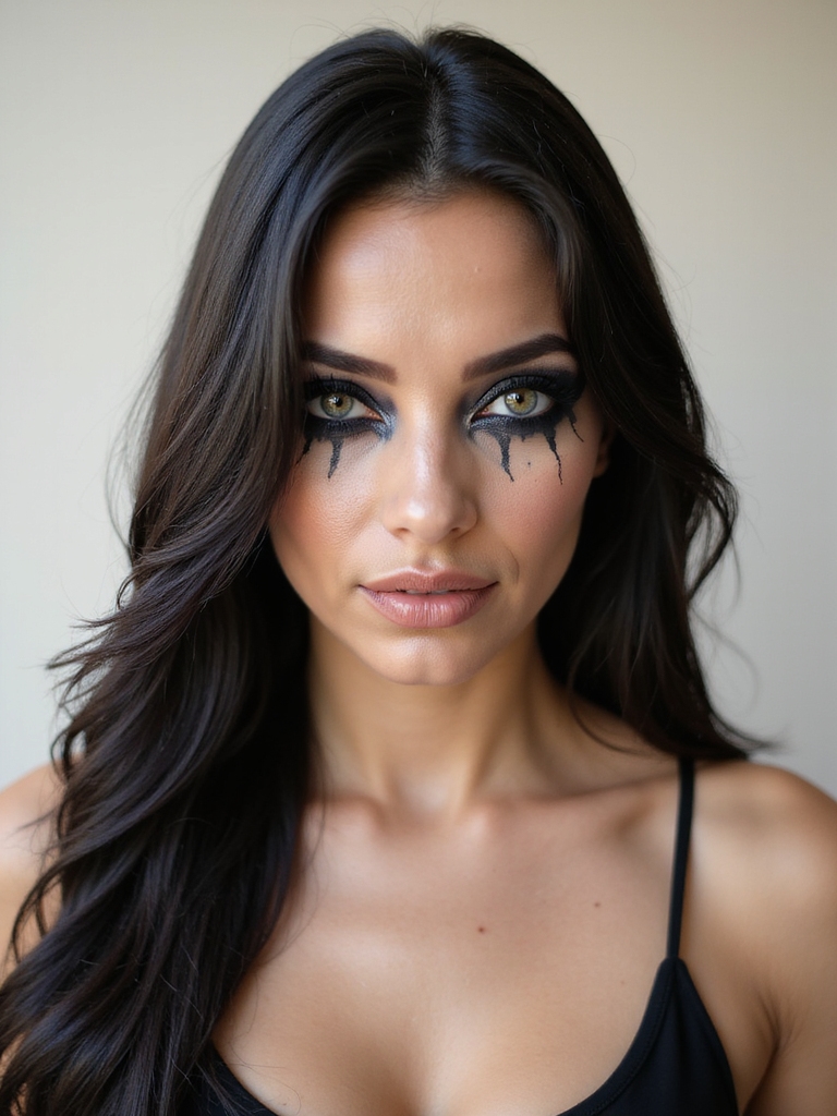 expressive corpse bride eyes