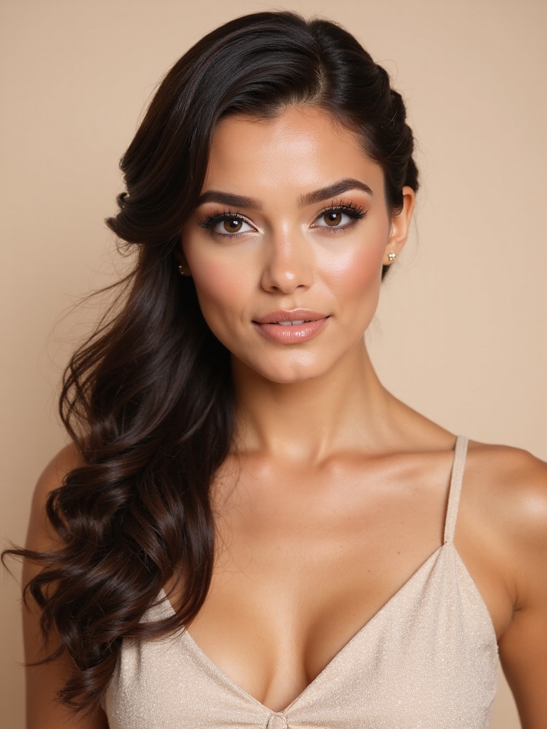 fishtail braid with waves