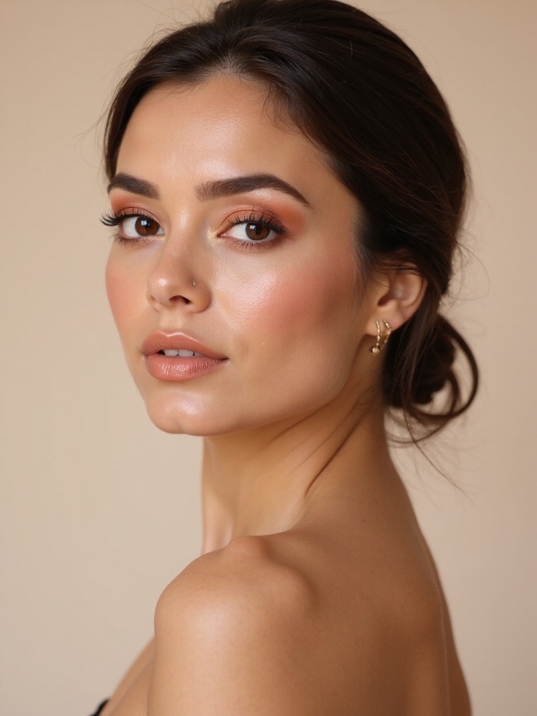 flattering copper eyeshadow looks