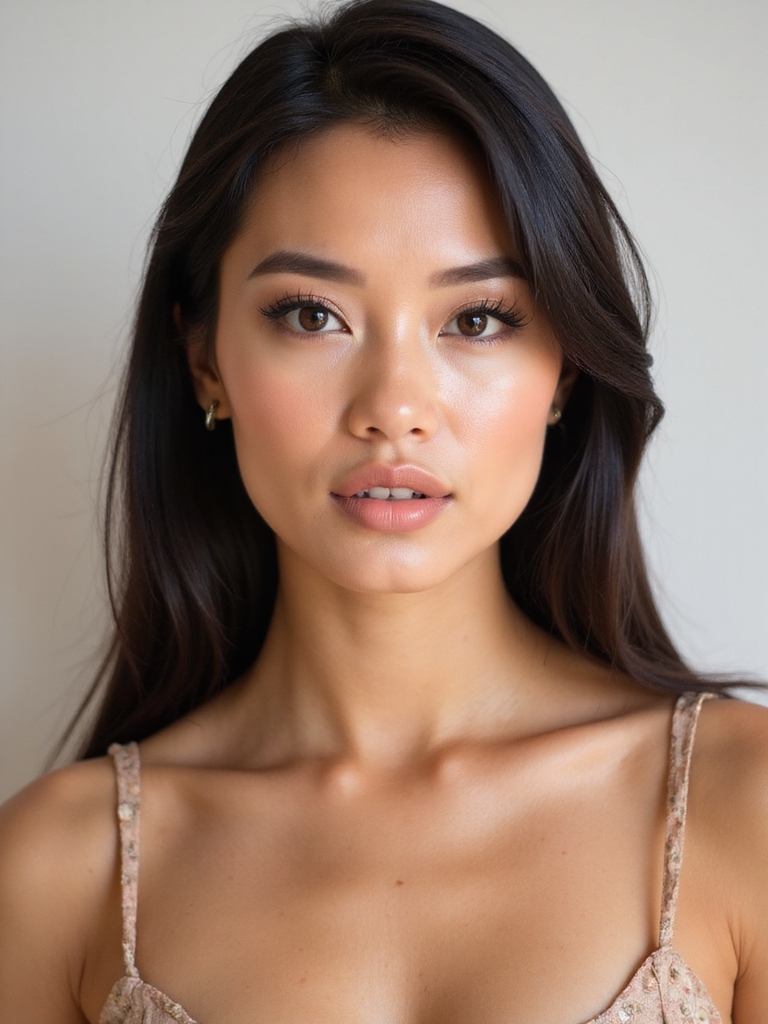 flattering side part guide