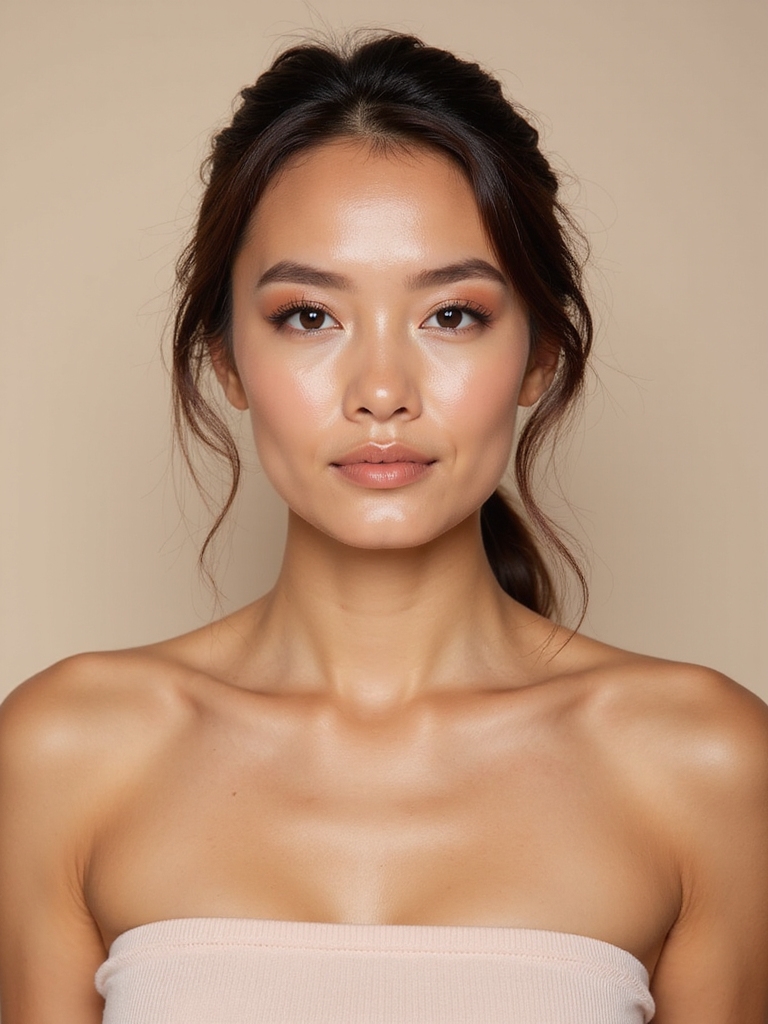 flawless engagement photo makeup