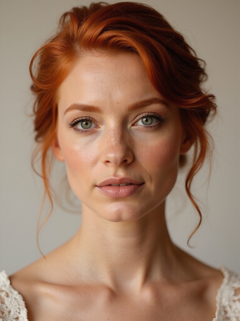 flawless foundation bold lips