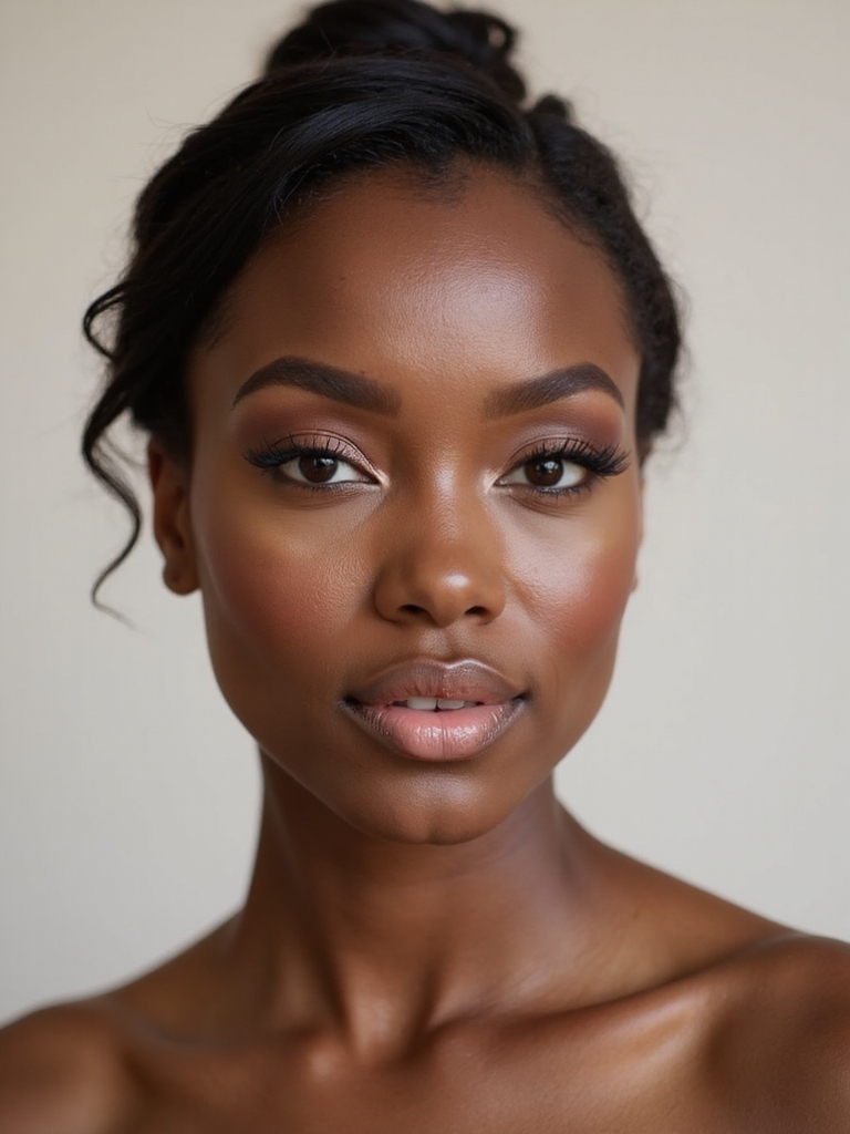 flawless matte bridal makeup
