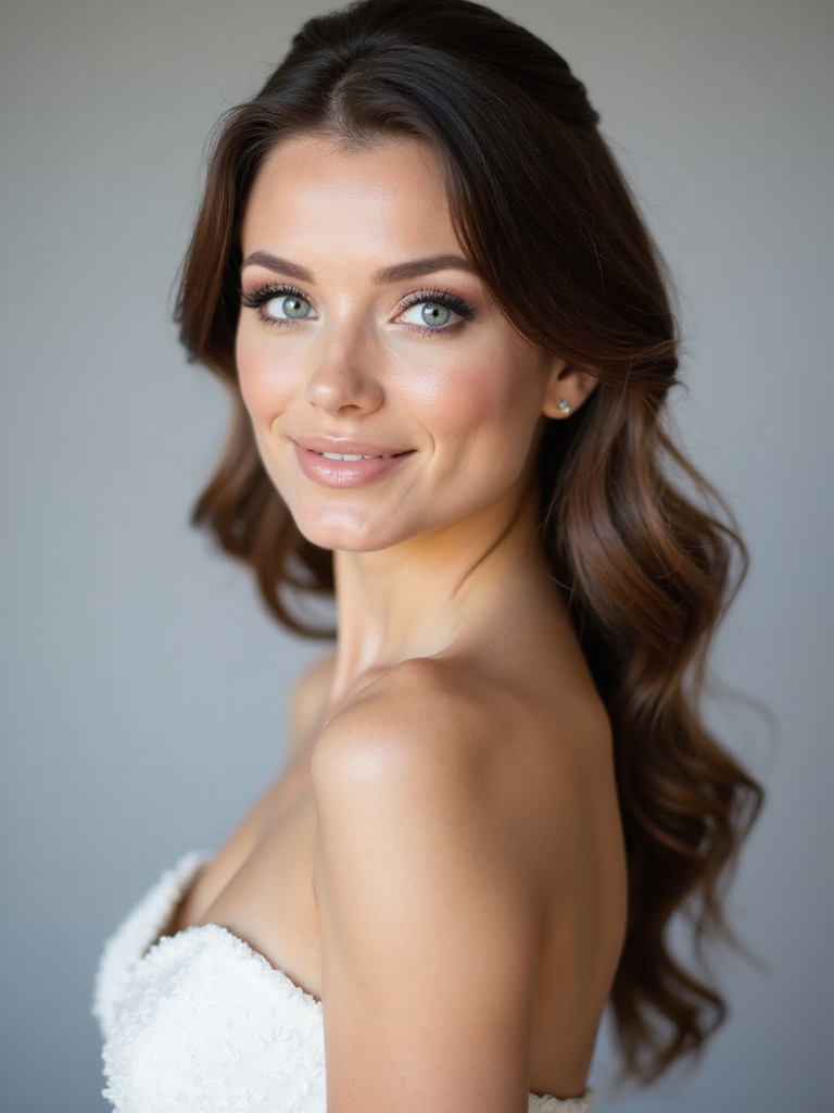 fluttery lashes for weddings