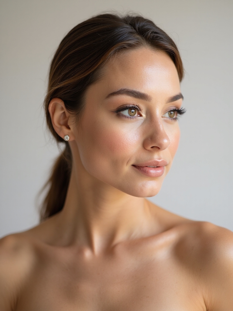 fresh dewy bridesmaid makeup