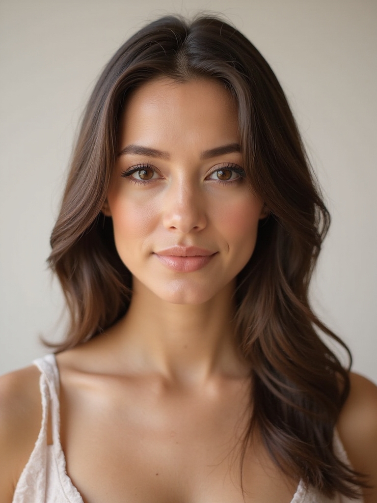 fresh glowing natural beauty