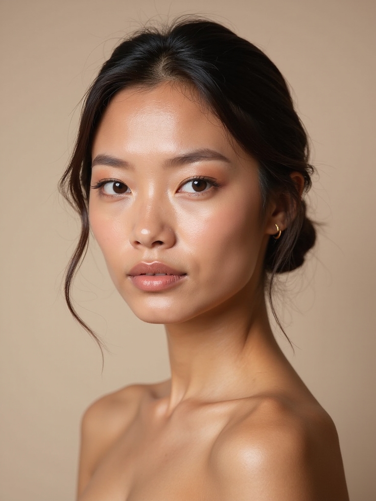 fresh minimalist engagement makeup