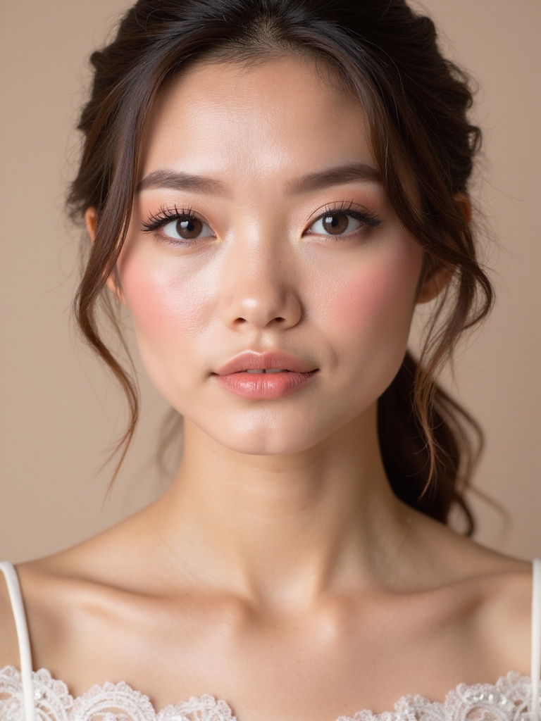 fresh radiant bridal glow