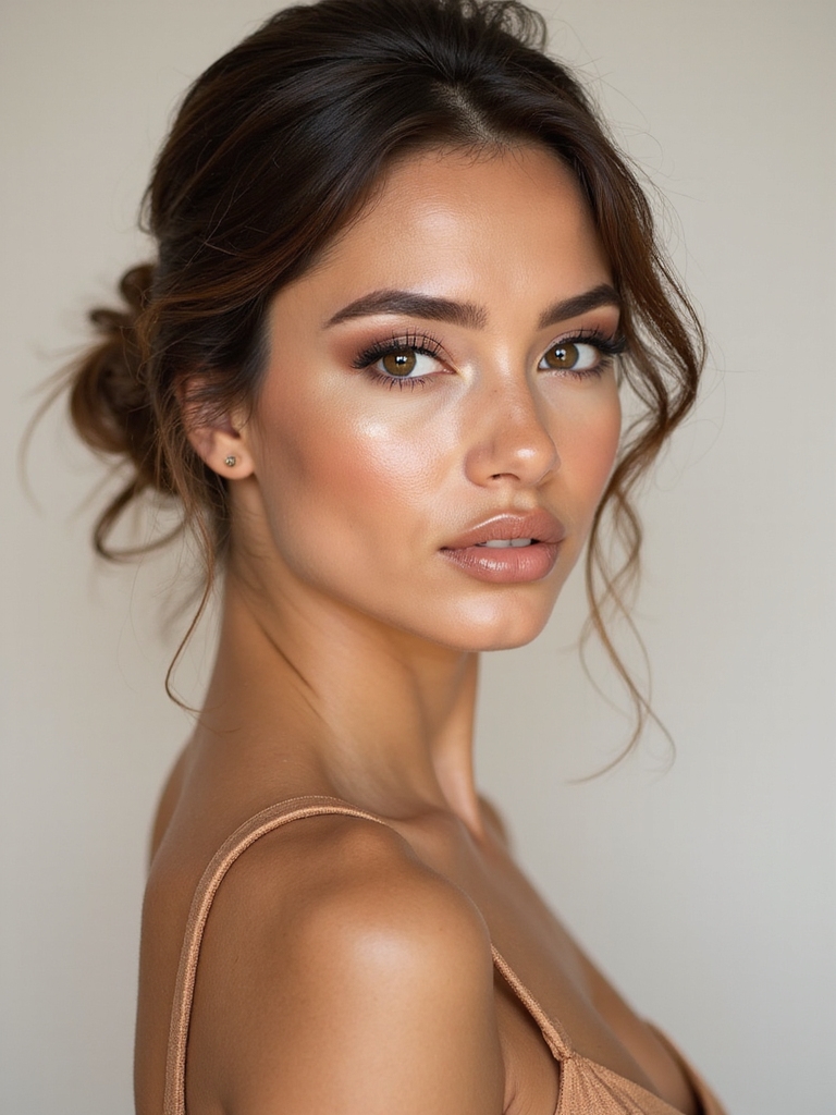 glamorous bold eye makeup