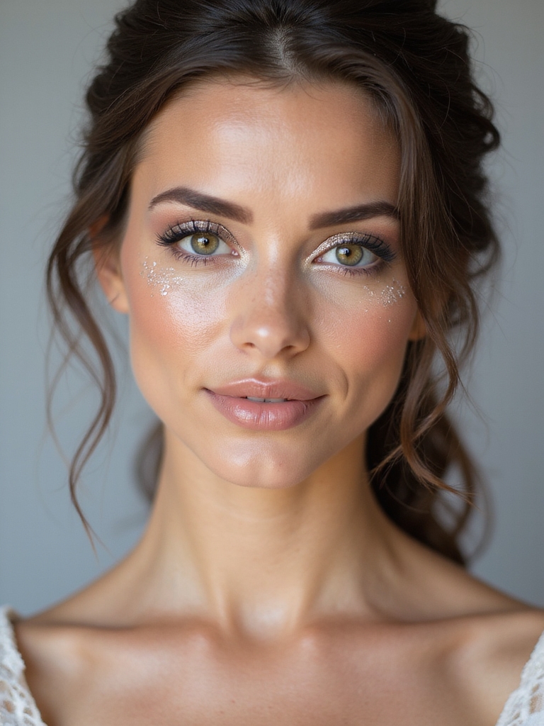glittery eyeliner for enchantment