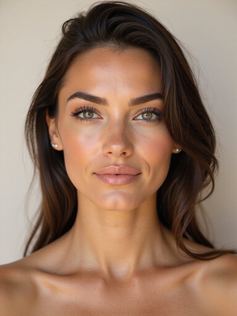 glowing skin for photography