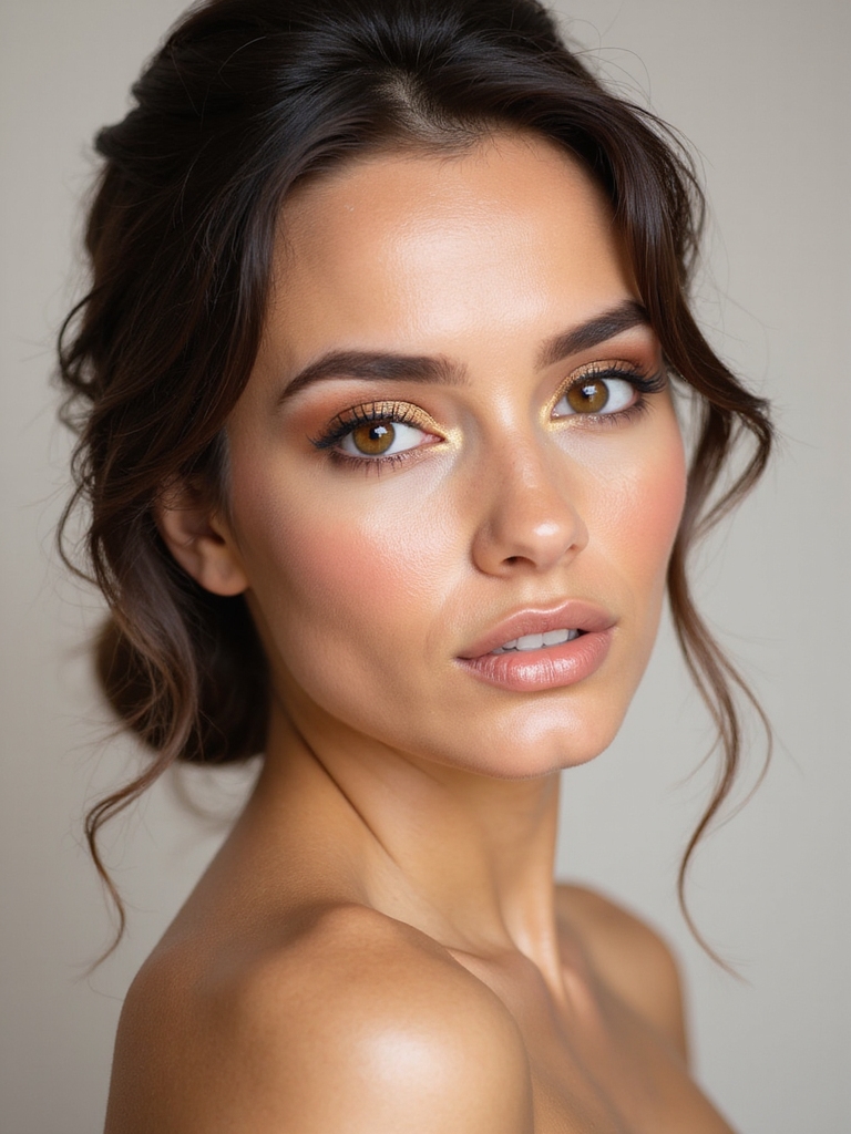 gold and bronze elegance
