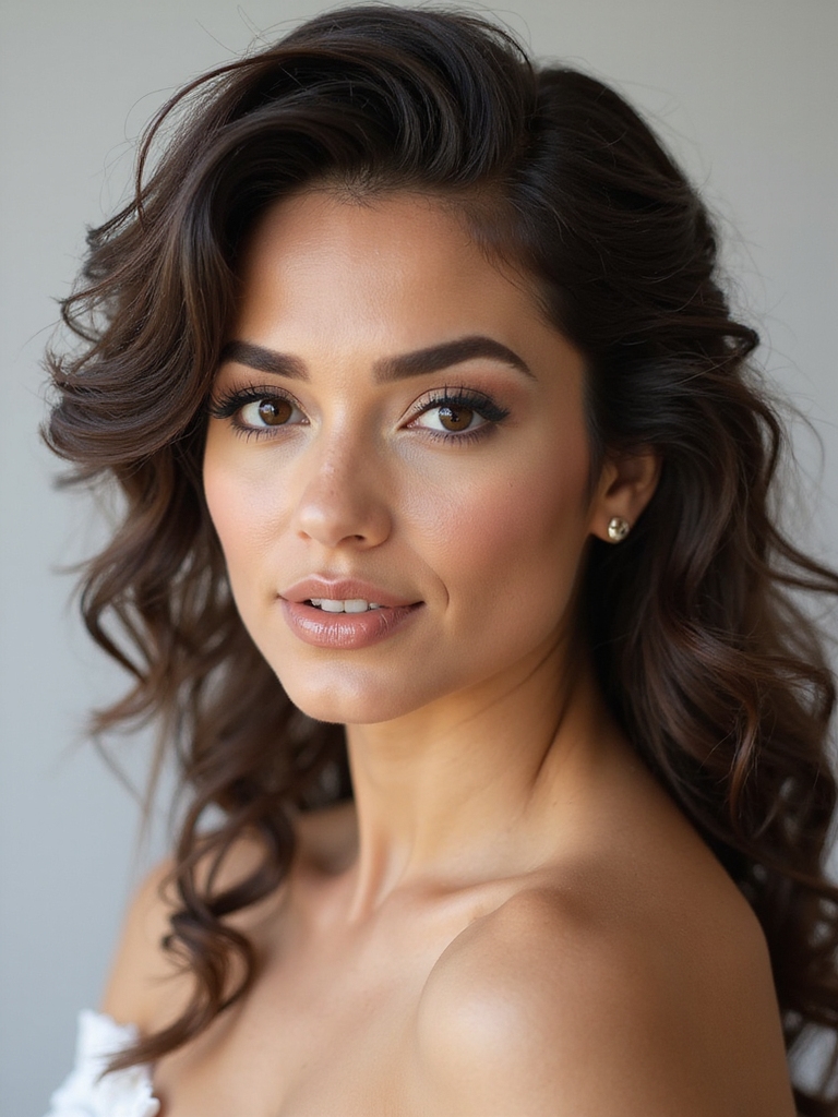 half up half down elegance