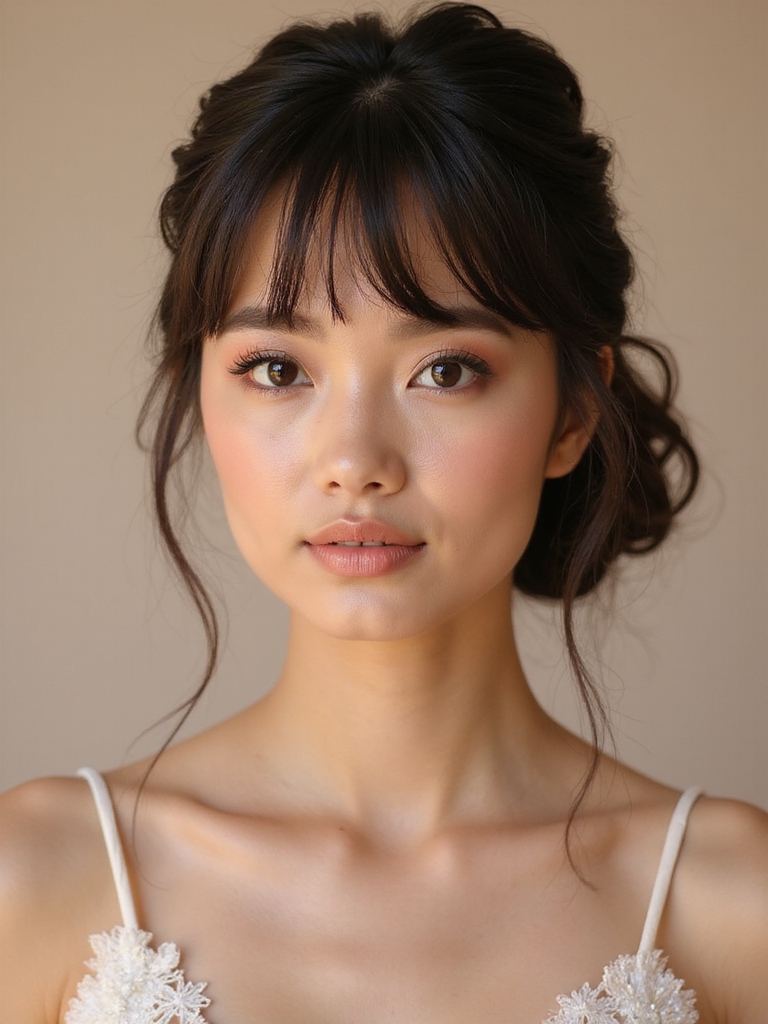 half up half down elegance