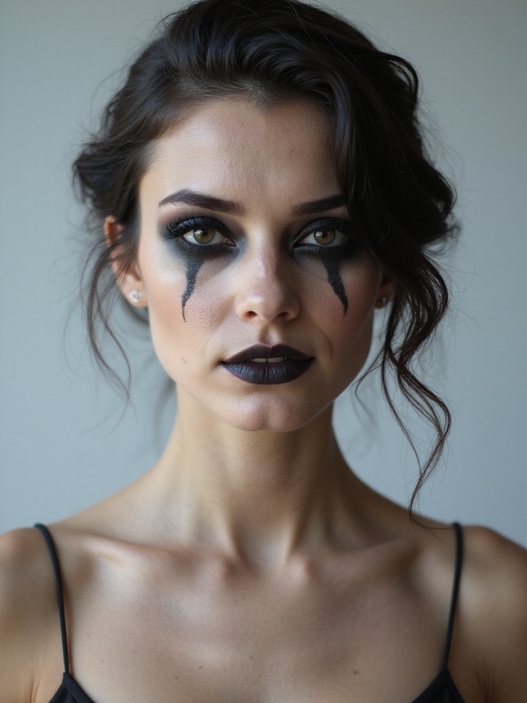 haunting mesmerizing eye makeup