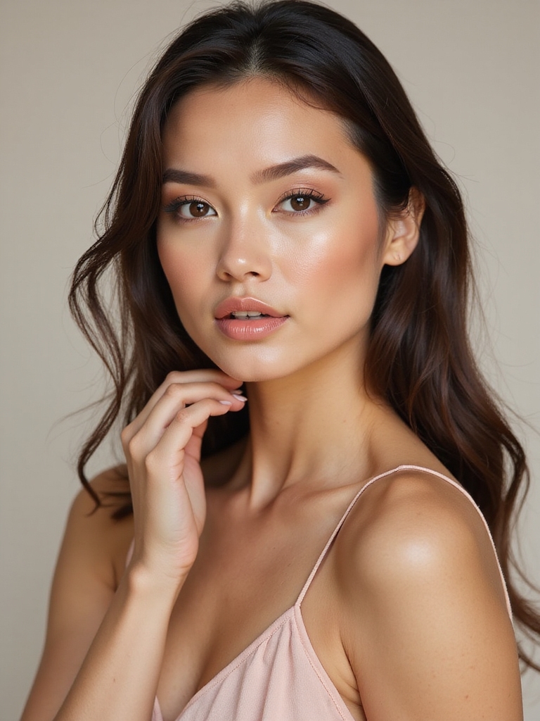 highlight cheekbones and brows