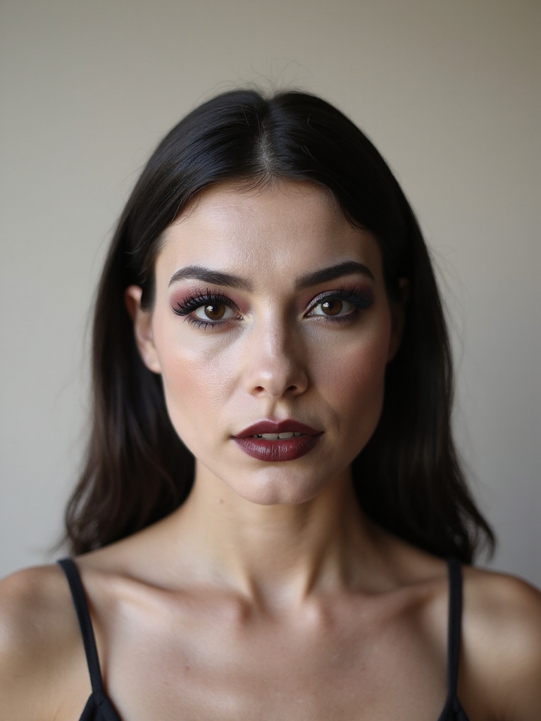 hollowed cheeks contour technique
