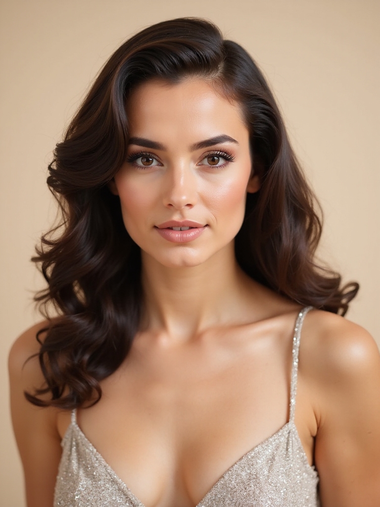 hollywood waves with mousse