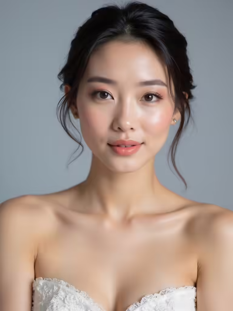 iconic asian engagement makeup