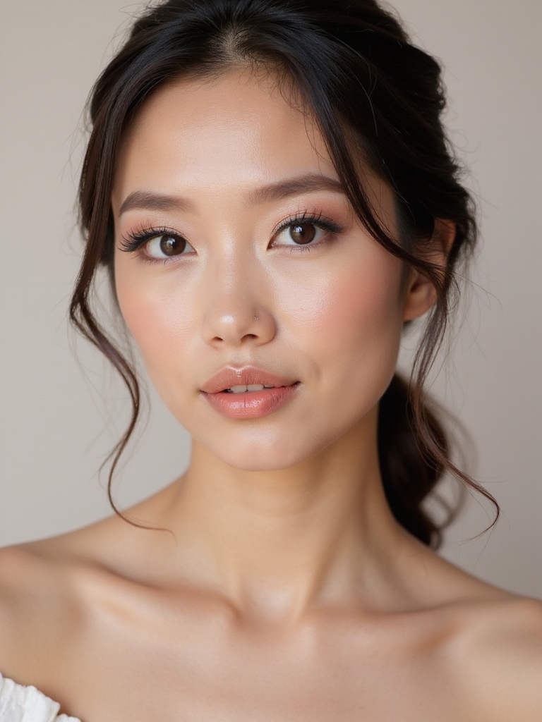 icy pastel wedding eyeshadow