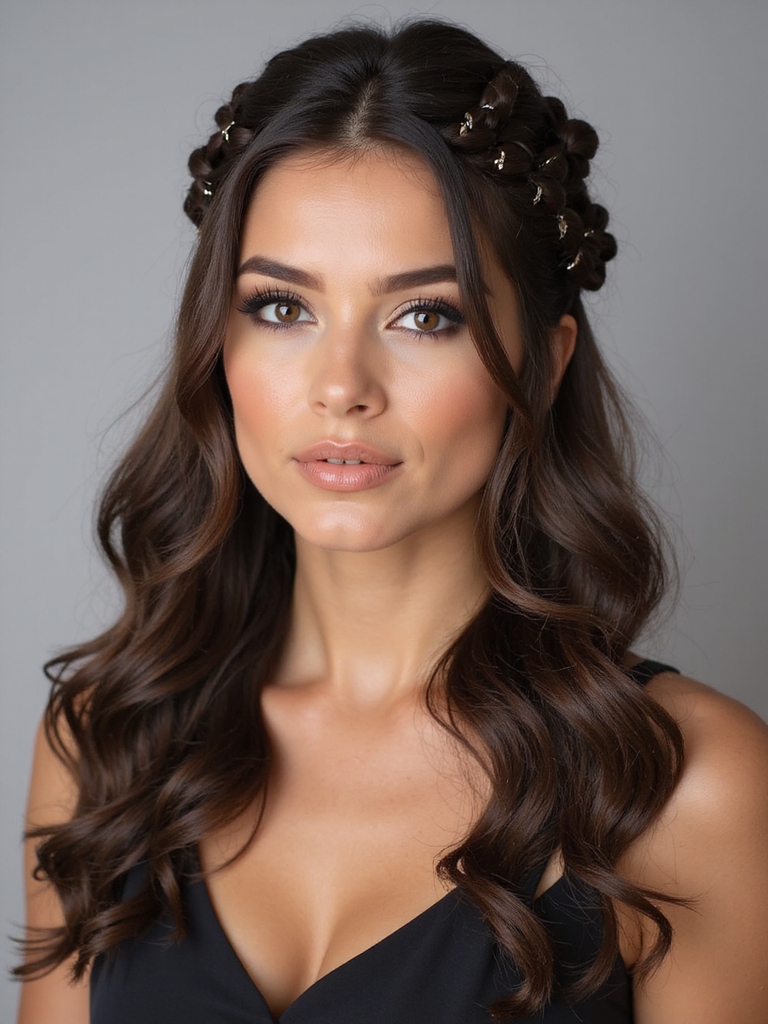 locking in wedding hairstyles