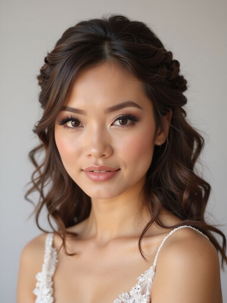 match hairstyle to wedding