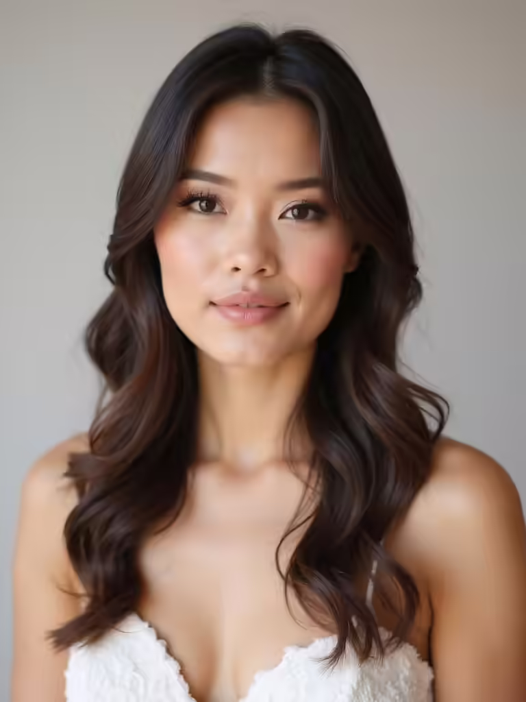 medium length bridal hairstyles