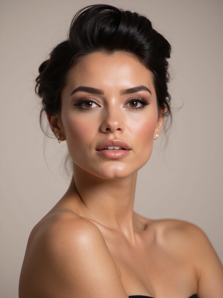 modern chic french twist