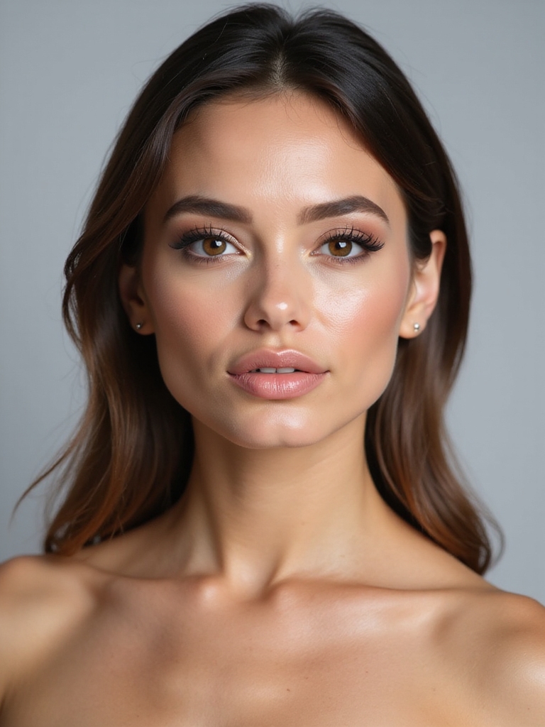 natural beauty confident glamour