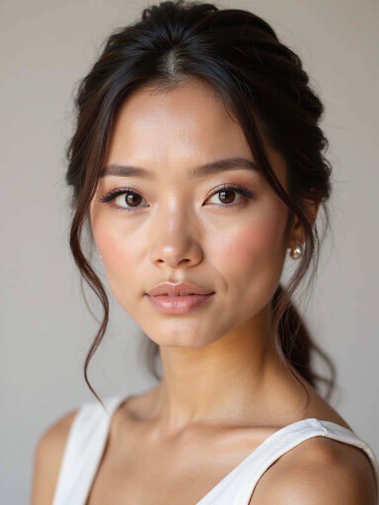 natural brows and lashes