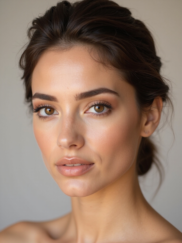 natural elegance for brown eyes
