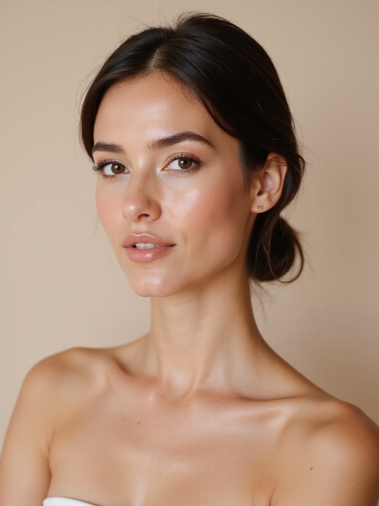 natural fresh bridesmaid makeup