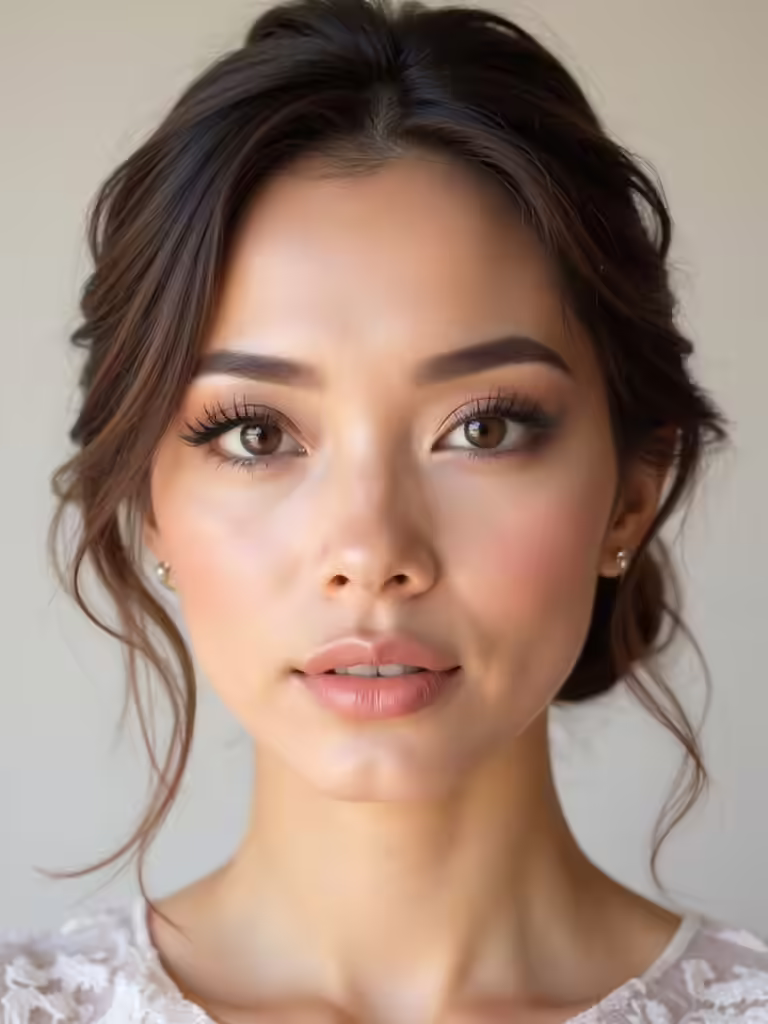 natural glam wedding makeup
