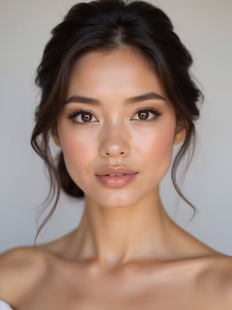 natural glow for brown eyes