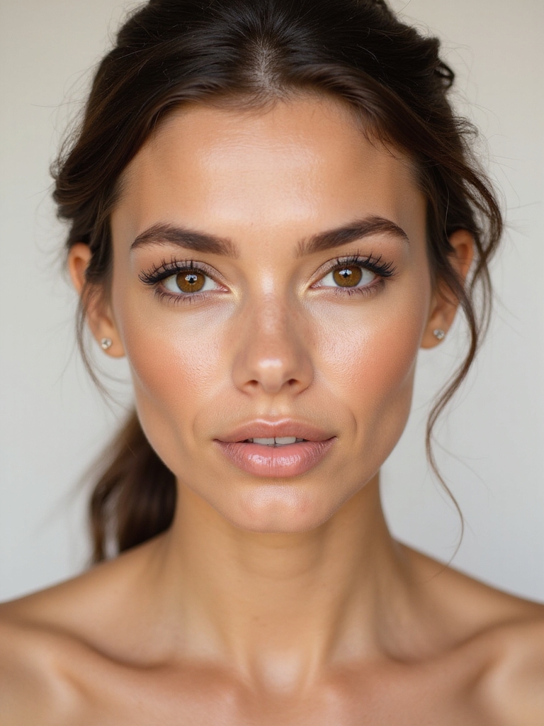 natural glow for brown eyes