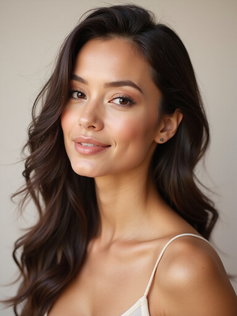 natural glow through blending