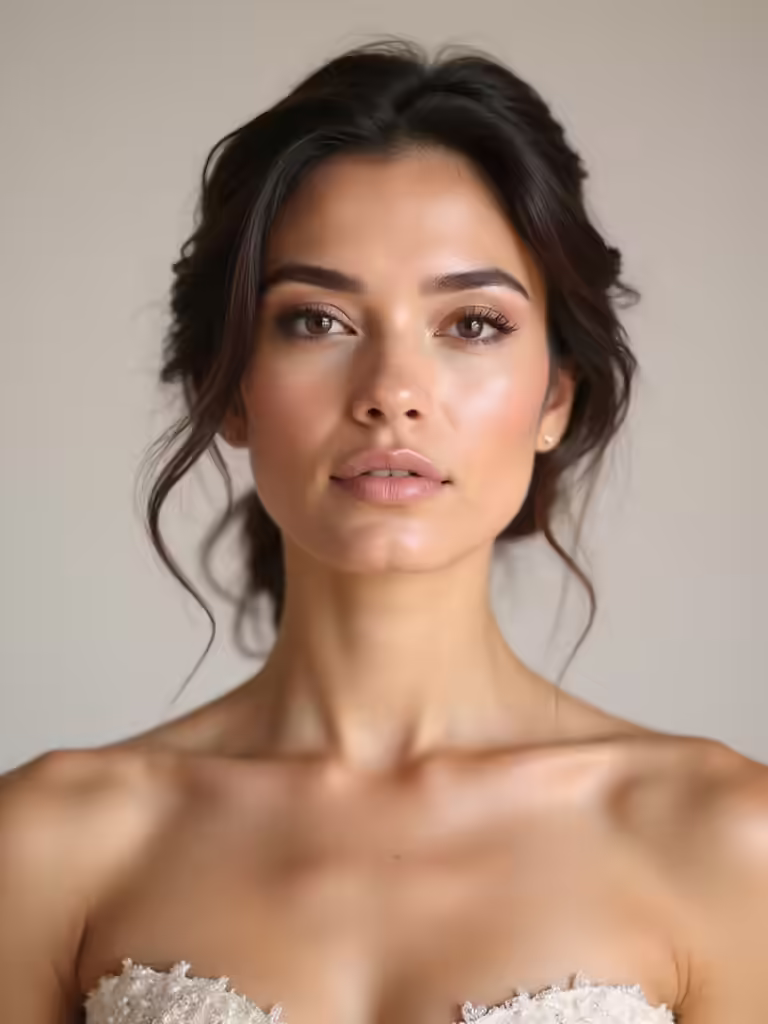 natural glow wedding makeup