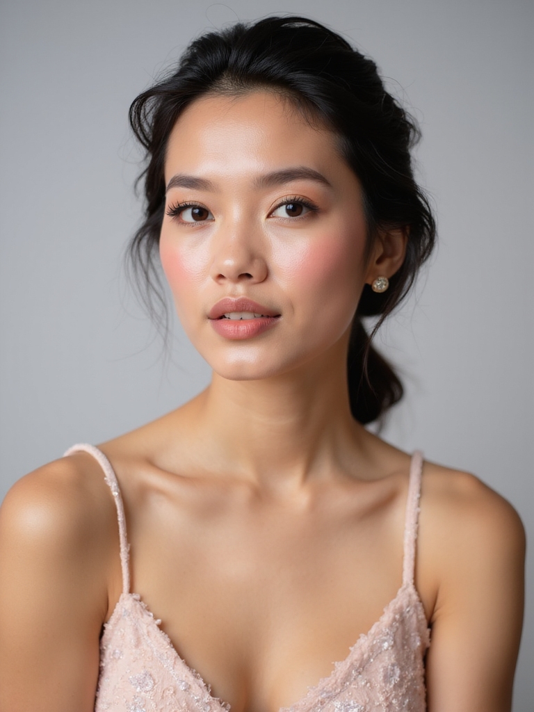 natural glow with blush