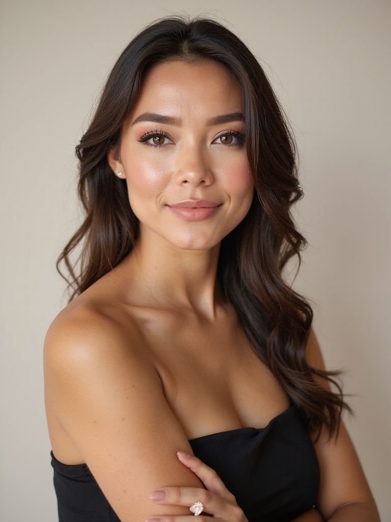 natural glow with highlighters
