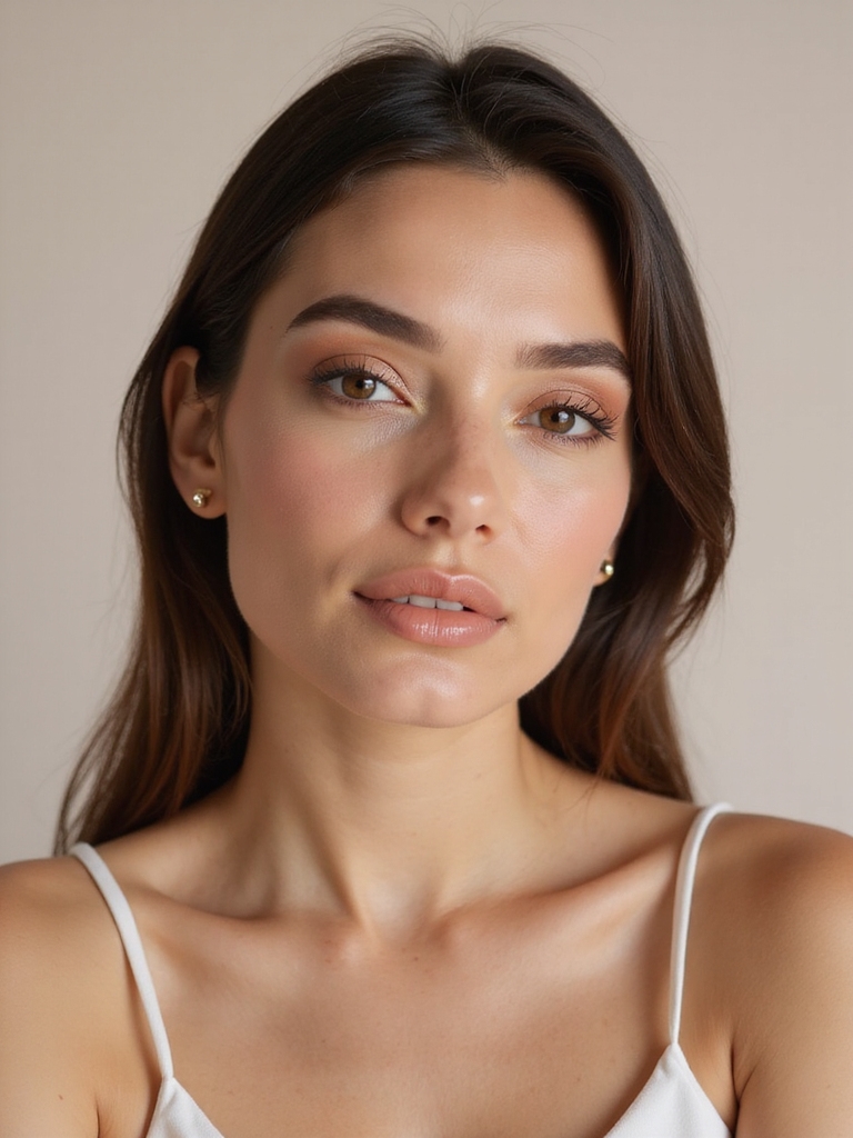 natural glow with moisturizer