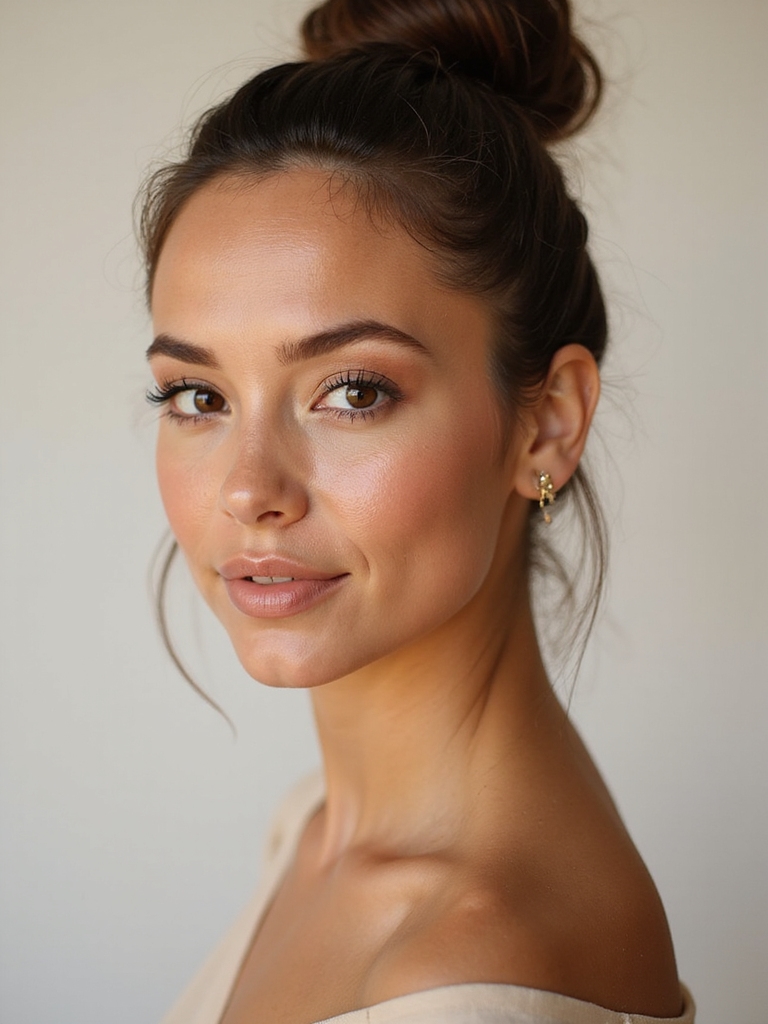 natural glowing engagement makeup