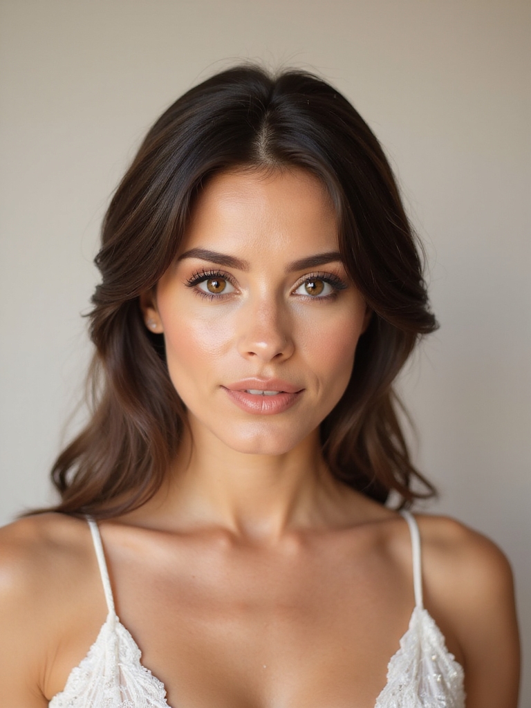 natural makeup for brown eyes