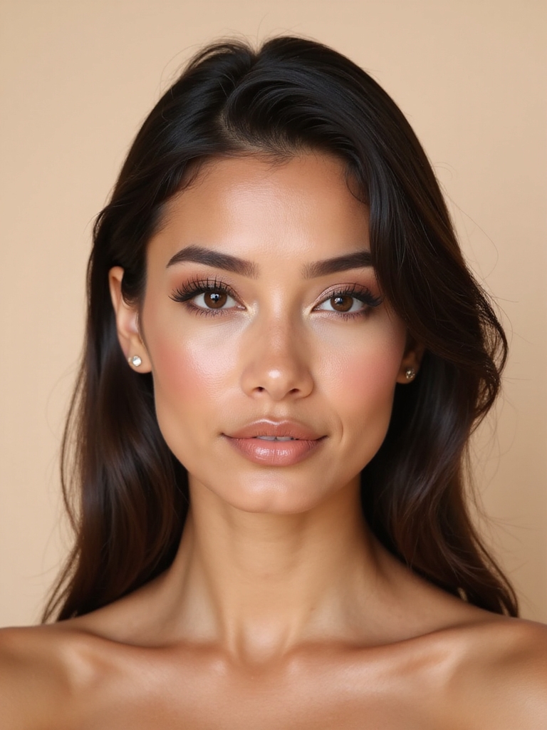 natural makeup for engagement