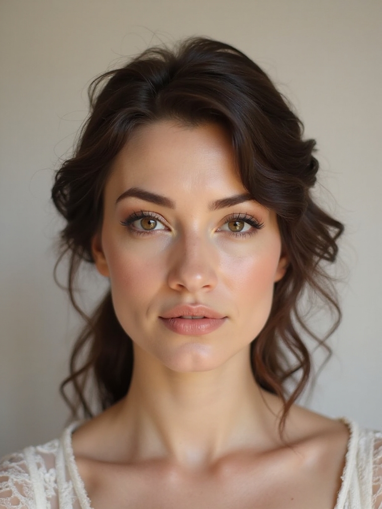 natural radiant bridal beauty
