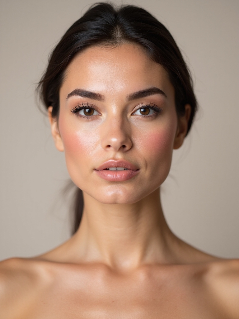 natural rosy glow application