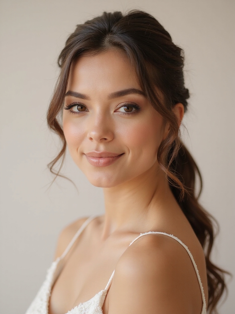 natural shades for bridesmaids