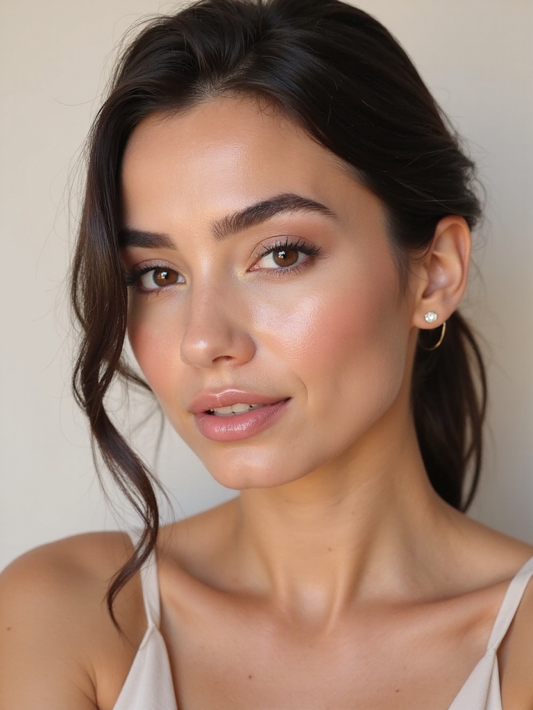 natural soft bridal brows